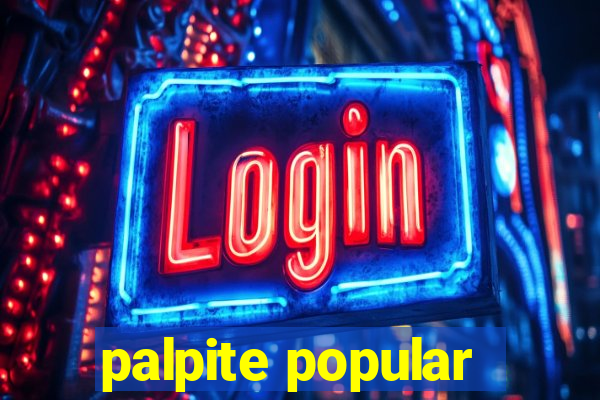 palpite popular